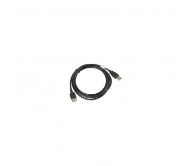 Cable Alargador Lanberg Usb 2.0 Macho Hembra 1.8M Negro