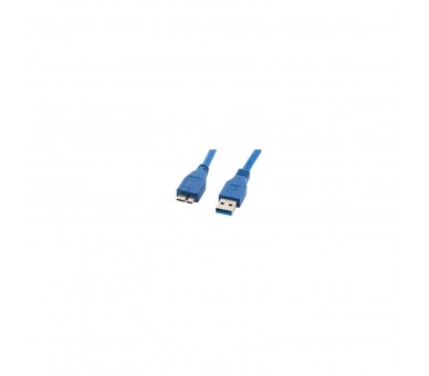 Cable Usb Lanberg 3.0 Macho - Micro Usb Macho 0.5M Azul