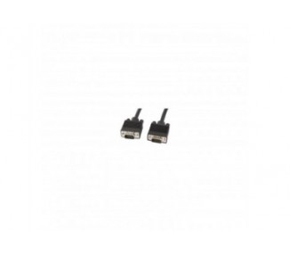 Cable Vga Lanberg Macho -  Macho Ferrita 3M Negro