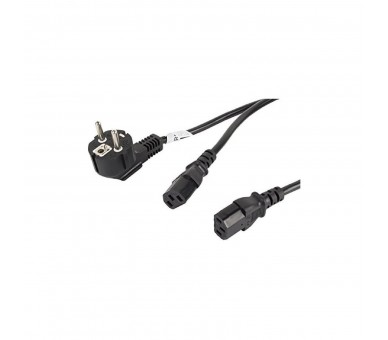 Cable De Alimentacion Lanberg Schuko Cee 7 - 7 A 2X Iec320 C