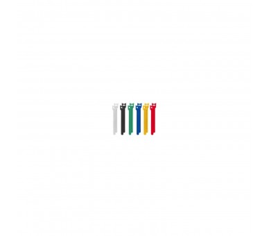 Tiras De Velcro Lanberg Pack 12 Uds 12Mmx15Cm Multicolor