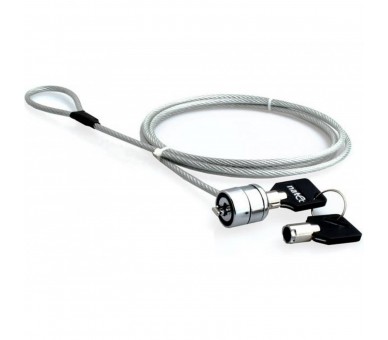 Cable De Seguridad Natec Lobster 1.8 M Para Portatil Con Lla