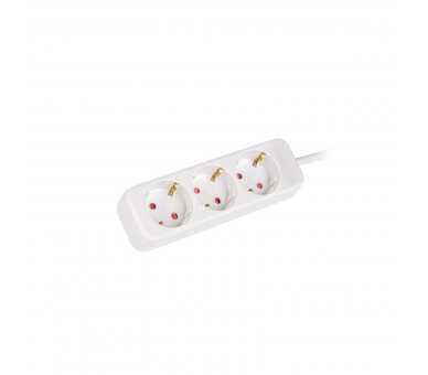 Regleta Lanberg 3 Tomas Schuko Blanca 1.5M