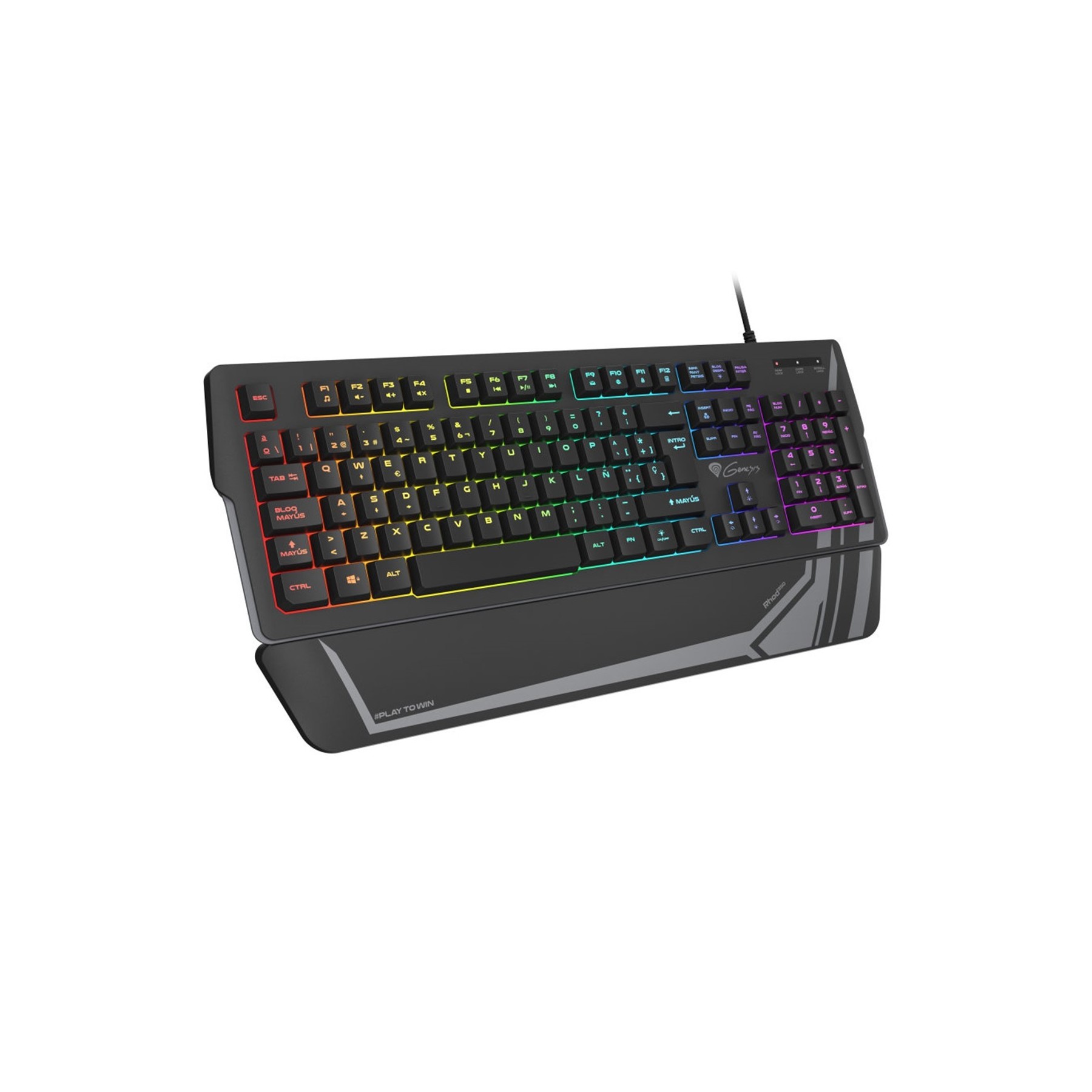 Teclado Gaming Genesis Rhod 350 Rgb Backlight