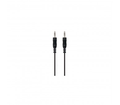 Cable Audio Ewent Jack 3.5 Macho Macho 1.5 Metros Negro