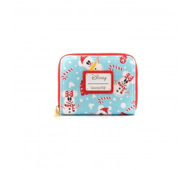 Monedero Loungefly Disney Minnie Y Mickie Muñecos De Nieve A
