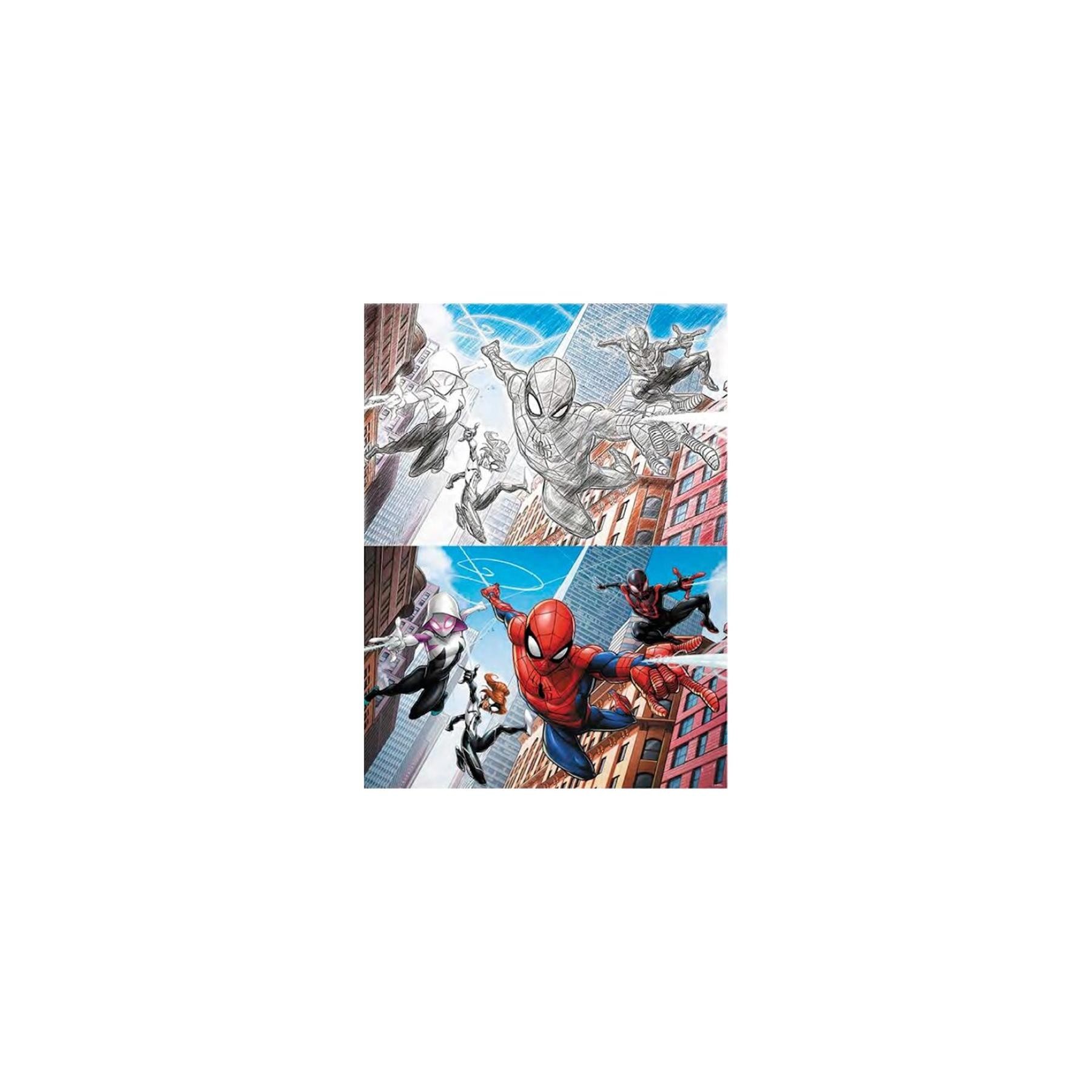 Puzzle Para Rascar Prime 3D Marvel Multi Universo 150 Piezas