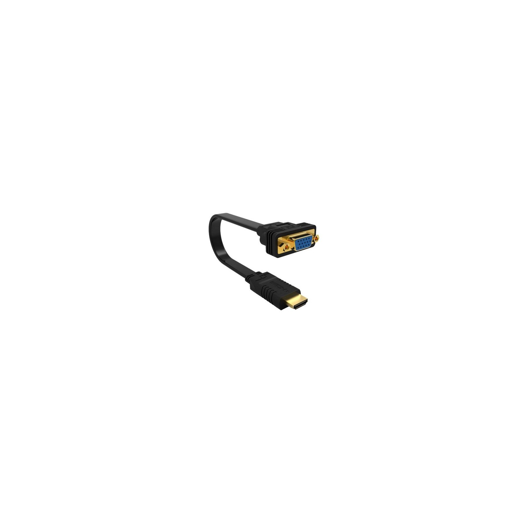 Cable Adaptador Ewent Hdmi A Vga 20Cm - Macho -  Macho
