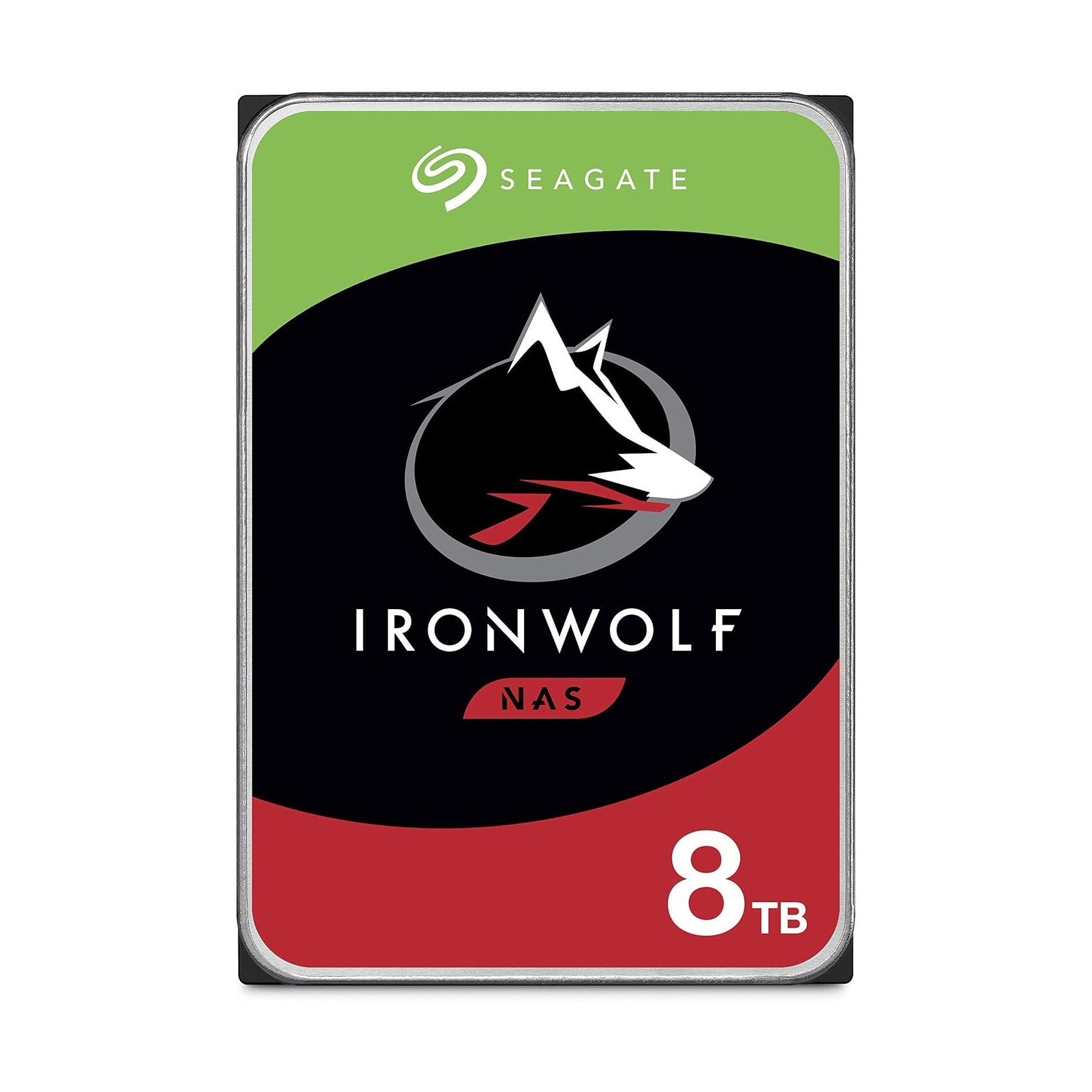 Disco Duro Interno Hdd Seagate Ironwolf Nas St8000Vn004 8Tb
