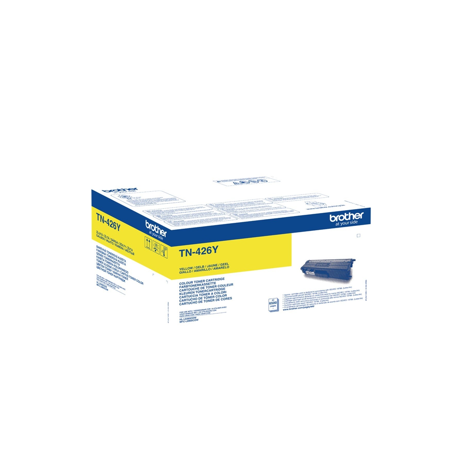 Toner Brother Tn426Y Amarillo 6500 Paginas