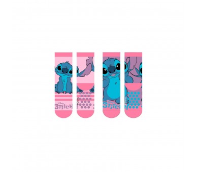 Set 2 Calcetiness Antideslizantes Stitch Disney Infantil Sur