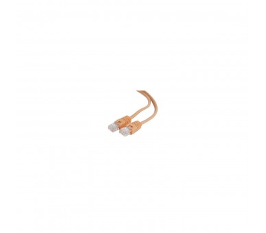 Cable Cat5E Utp Moldeado 0,5M Naranja