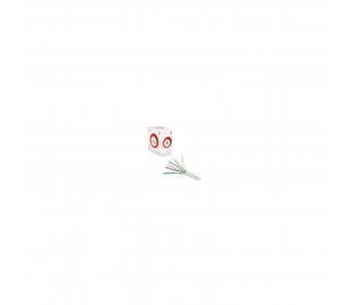 Cable Red Gembird Ftp Cat6 Blindado Awg24 Bobina 305M  Gris