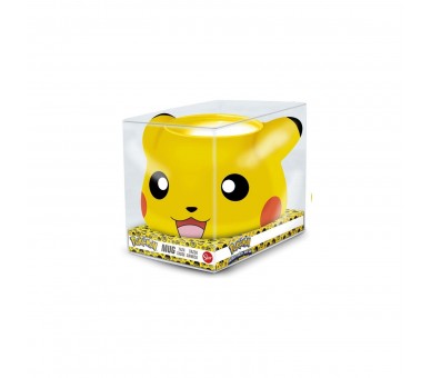 Pokemon - Taza - 3D Pikachu