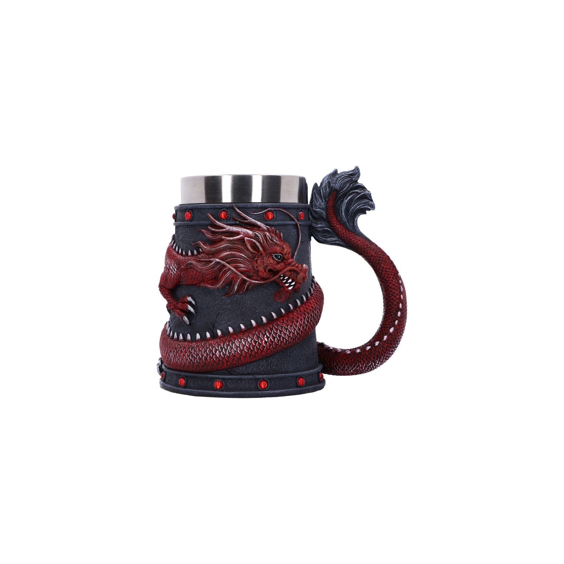 Varios - Jarra - Dragon Coil Red 16Cm