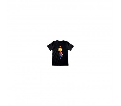 Camiseta Super Mario Bros Mario Coin Fashion - S