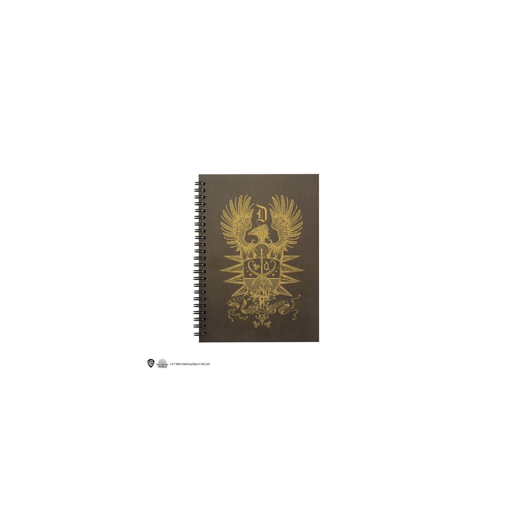Cuaderno Espiral Escudo Familia Dumbledore