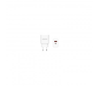 Cargador De Pared Aisens A110-0681/ 1Xusb Tipo-C/ 1Xusb/ 20W