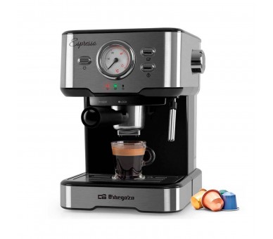 Cafetera Expreso Orbegozo Ex 5500/ 1100W/ 20 Bares