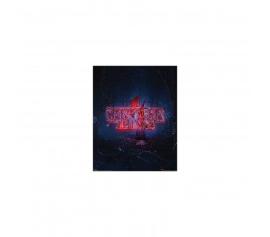 Mini Poster (Anuncio Temporada 4) Stranger Things
