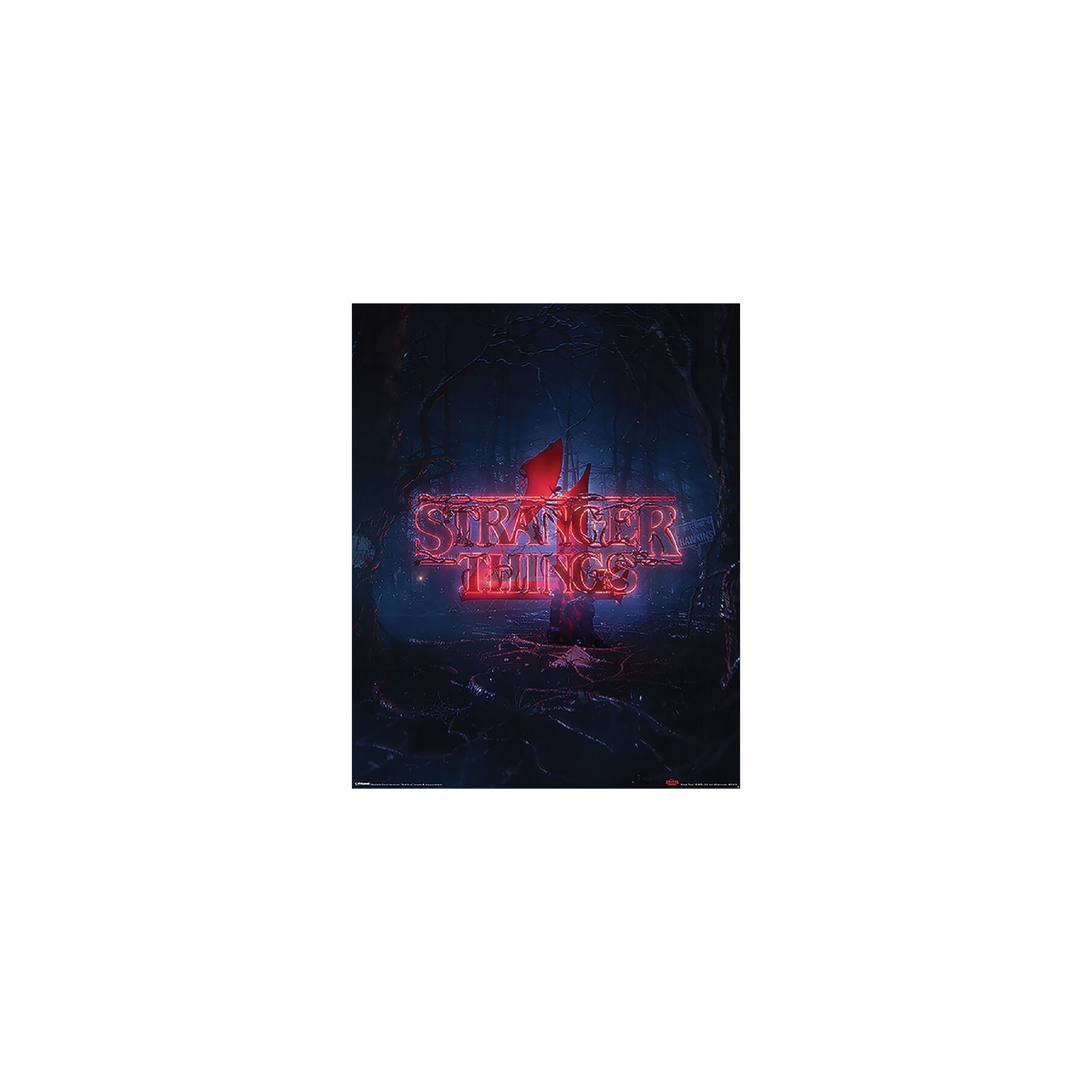 Mini Poster (Anuncio Temporada 4) Stranger Things