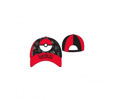 Gorra Pokeball Pokemon Adulto 12 Unidades