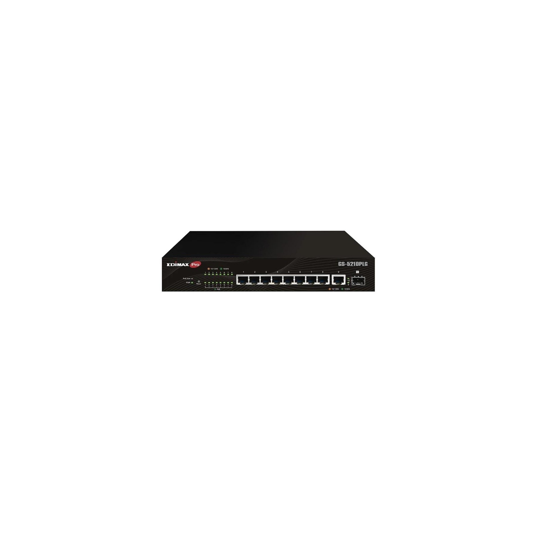 Edimax Gs-5210Plg Switch 10Xgbe Lr Poe+ (1Xsfp)
