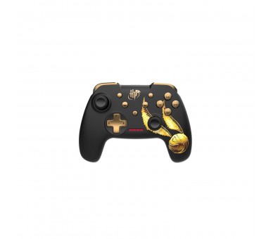 Mando Inalambrico Harry Potter - Hedwig Negro/Dorado Switch