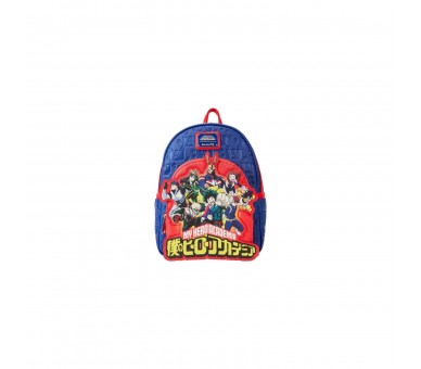 Mochila Group Debossed Logo My Hero Academia Loungefly 26Cm