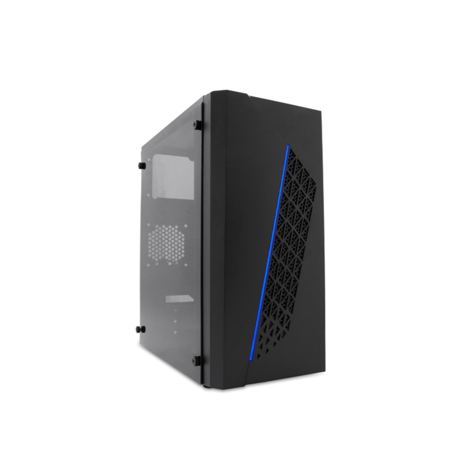 Caja Ordenador Microatx Mpc50 2 Usb 3.0 Negra Gaming Oem