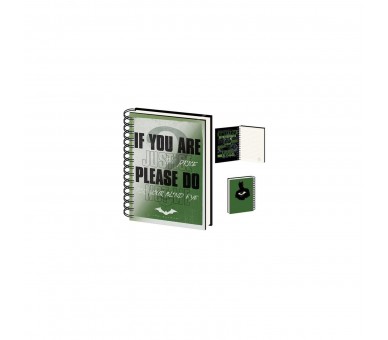 Cuaderno Lenticular Anillas A5 The Batman Riddler