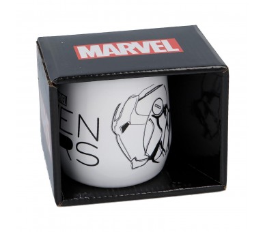 Taza Nova De Cerámica De 380 Ml De Marvel