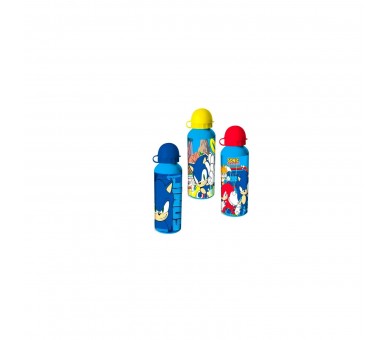 Cantimplora Surtido Aluminio Sonic The Hedgehog 500Ml 12 Uni