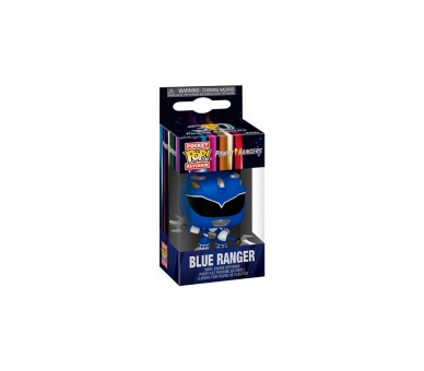 Llavero Pocket Pop Power Rangers 30Th Anniversary Blue Range