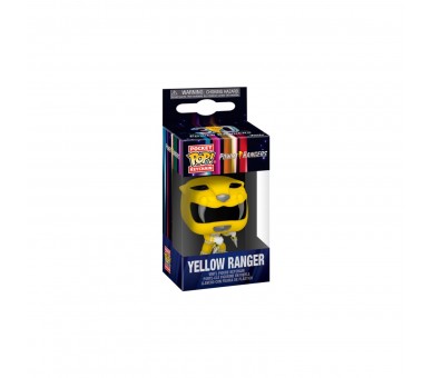 Llavero Pocket Pop Power Rangers 30Th Anniversary Yellow Ran