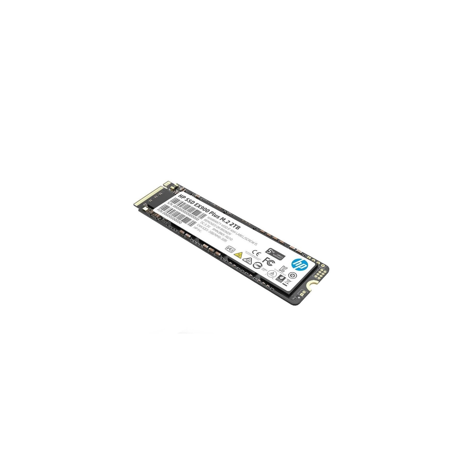 Hp Ssd Ex900 Plus 2Tb Pcie Gen 3X4 Nvme