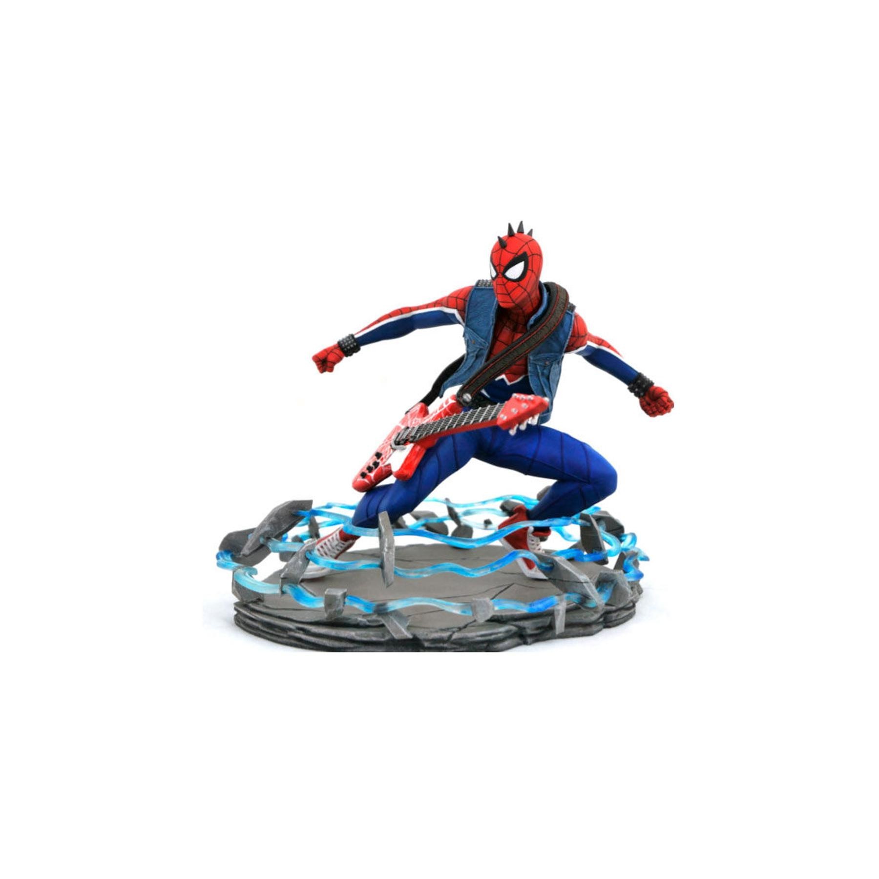 Estatua Spider-Punk Spiderman Marvel 18Cm