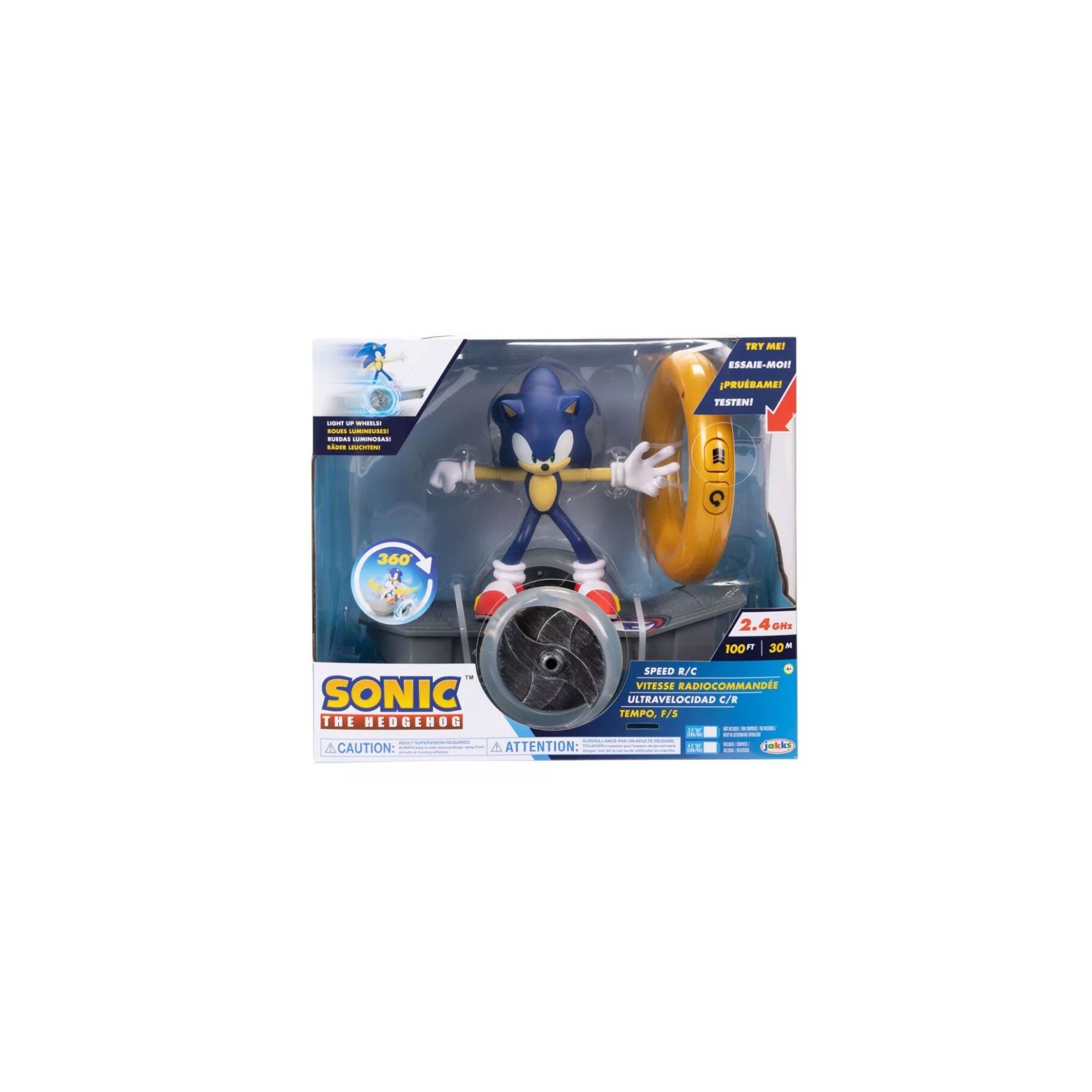 Patin Radio Control Sonic The Hedgehog