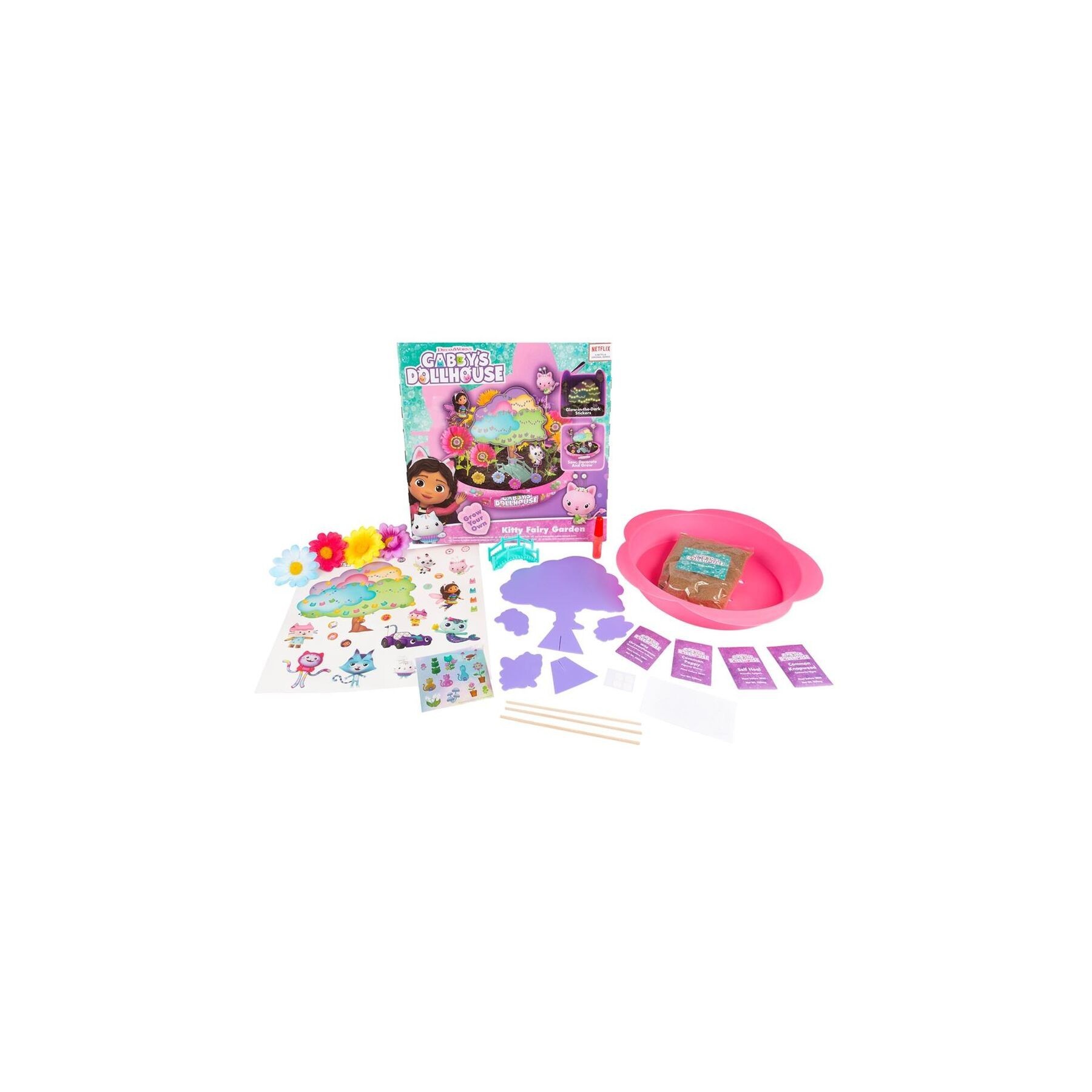 Set Jardineria La Casa De Muñecas De Gabby