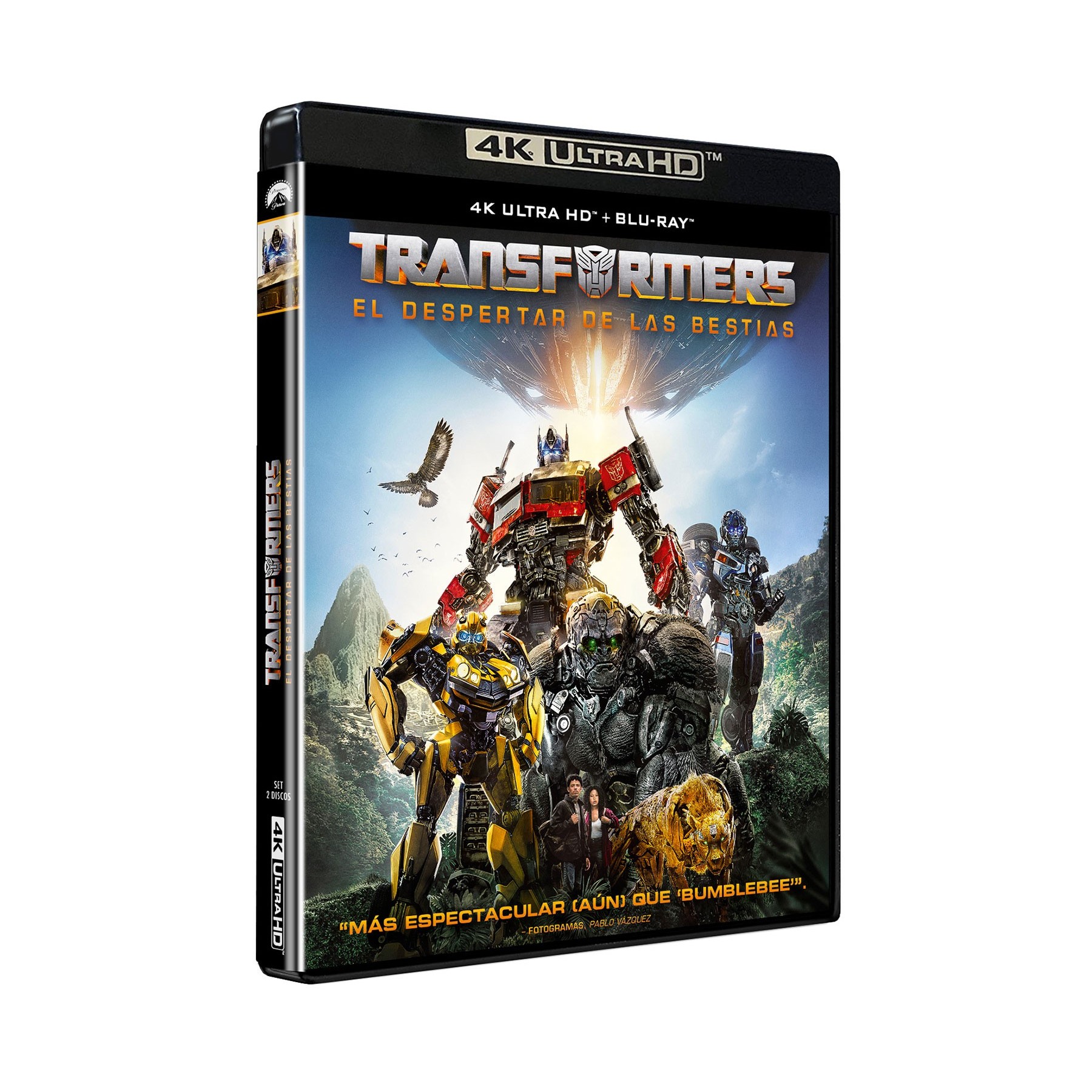Transformers - El Despertar De Las Bestias (4K Uhd) - Bd Br