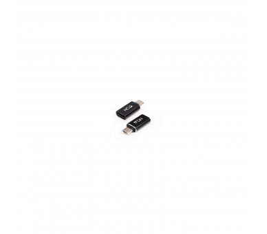 Adaptador Nanocable 10.02.0014/ Microusb Macho Usb Tipo-C He