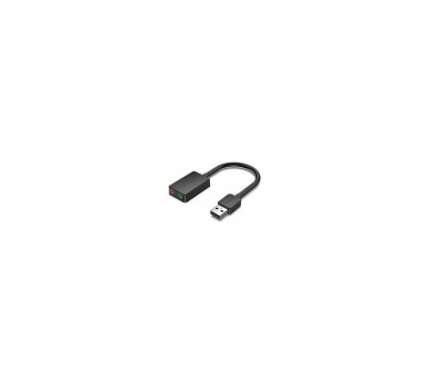 Tarjeta De Sonido Vention Cdyb0/ 2.1/ Negro
