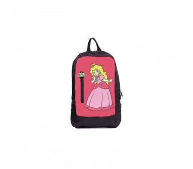 Mochila Peach Super Mario Bros 40Cm 6 Unidades
