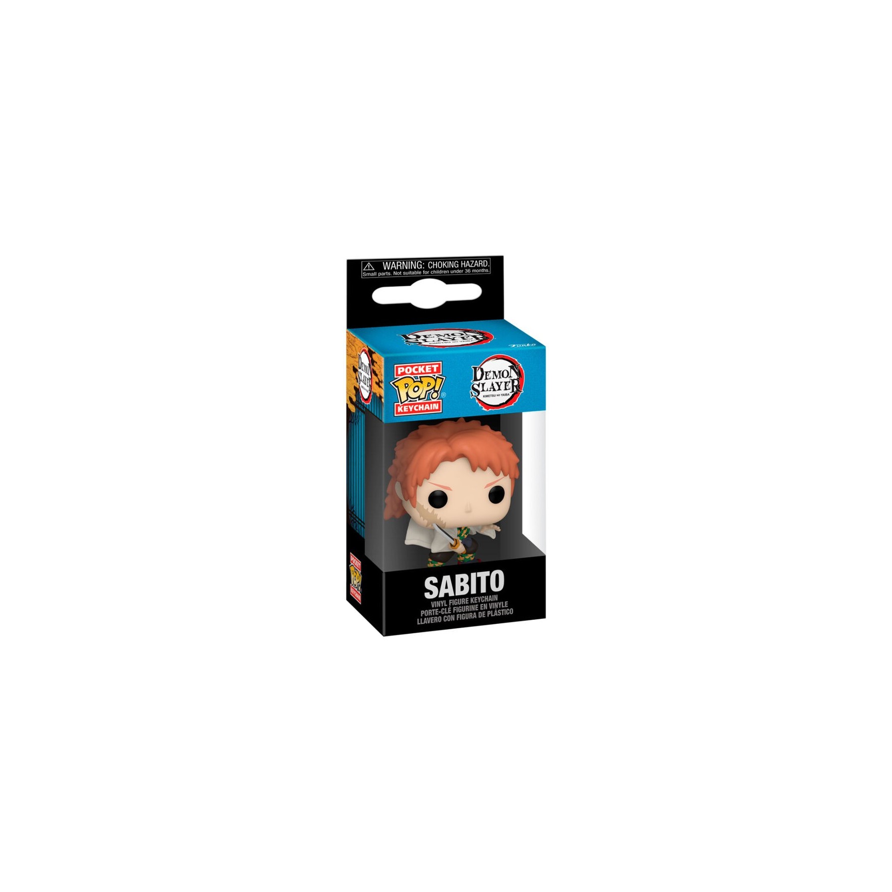 Llavero Pocket Pop Demon Slayer Sabito