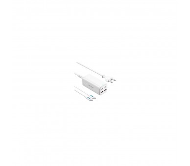 Cargador De Pared Vention Fbswg-Eu/ 2Xusb Tipo-C/ 2Xusb/ 100