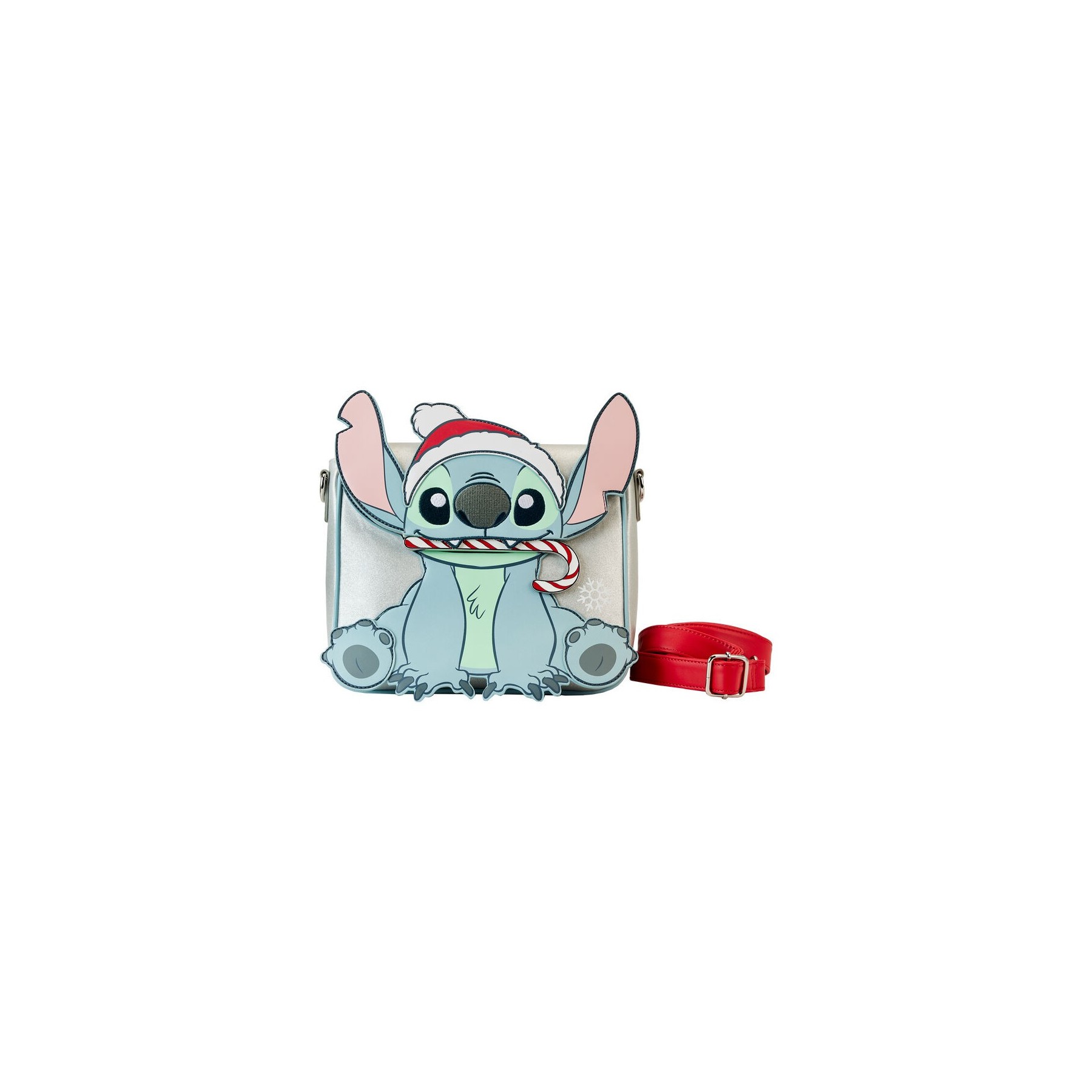 Bolso Glitter Holiday Stitch Disney Loungefly