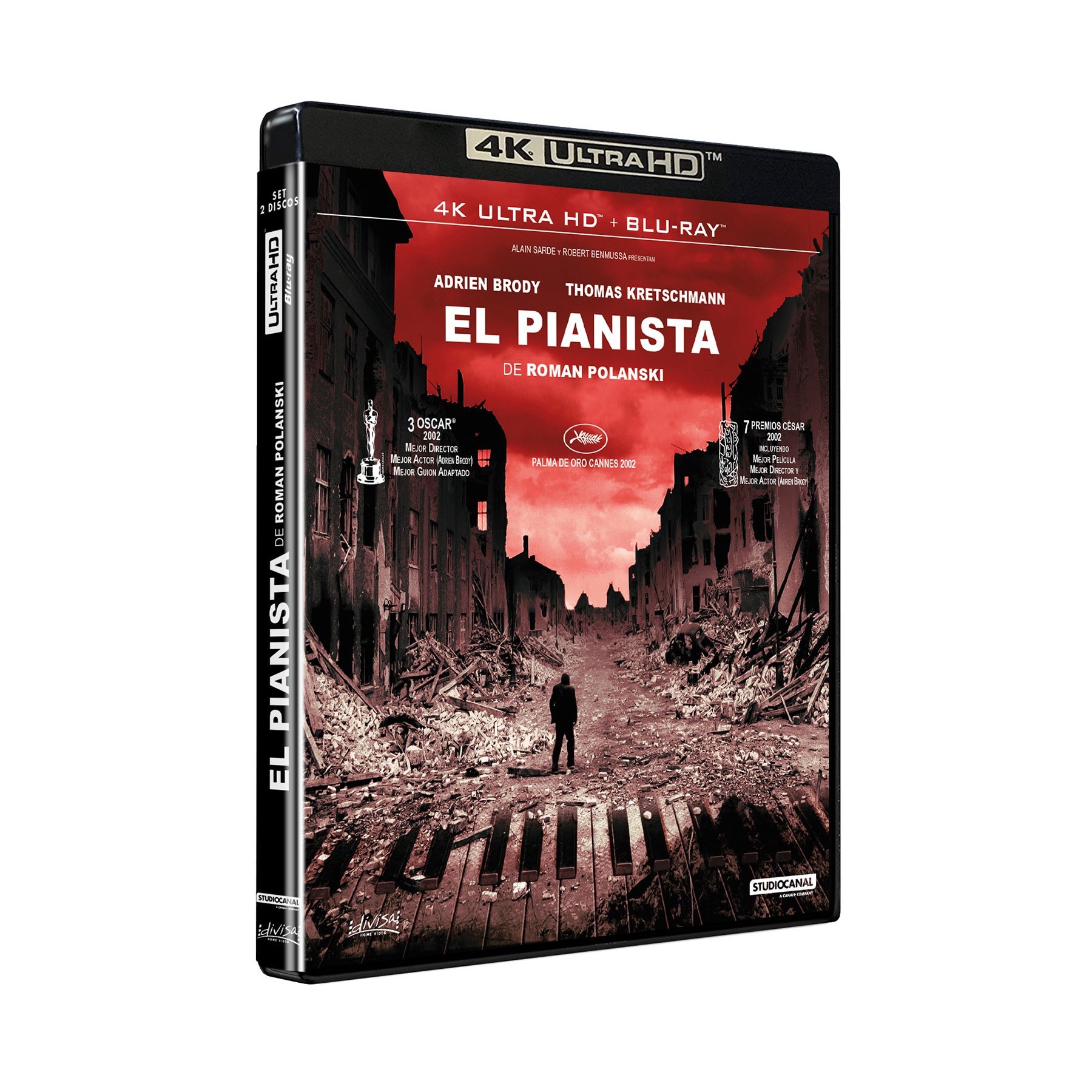 El Pianista De Roman Polanski (4K Uhd) - Bd Br