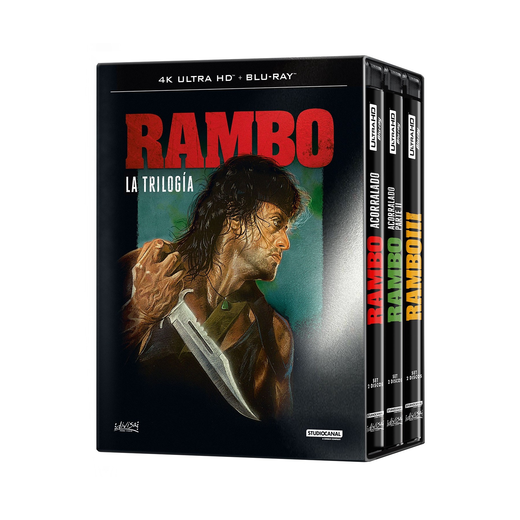 Rambo - La Trilogía (4K Uhd) - Bd Br