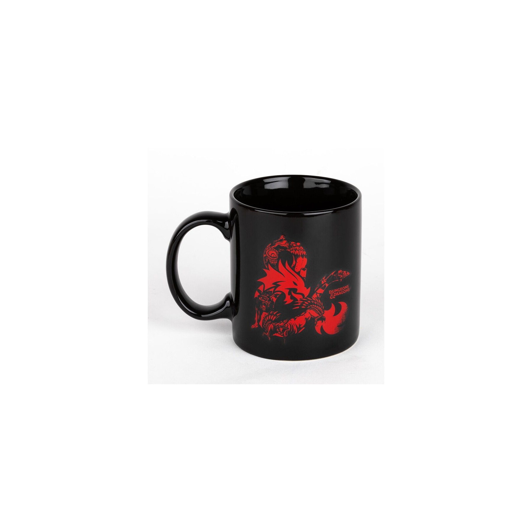 Taza De Cerámica Negra Monster Logo