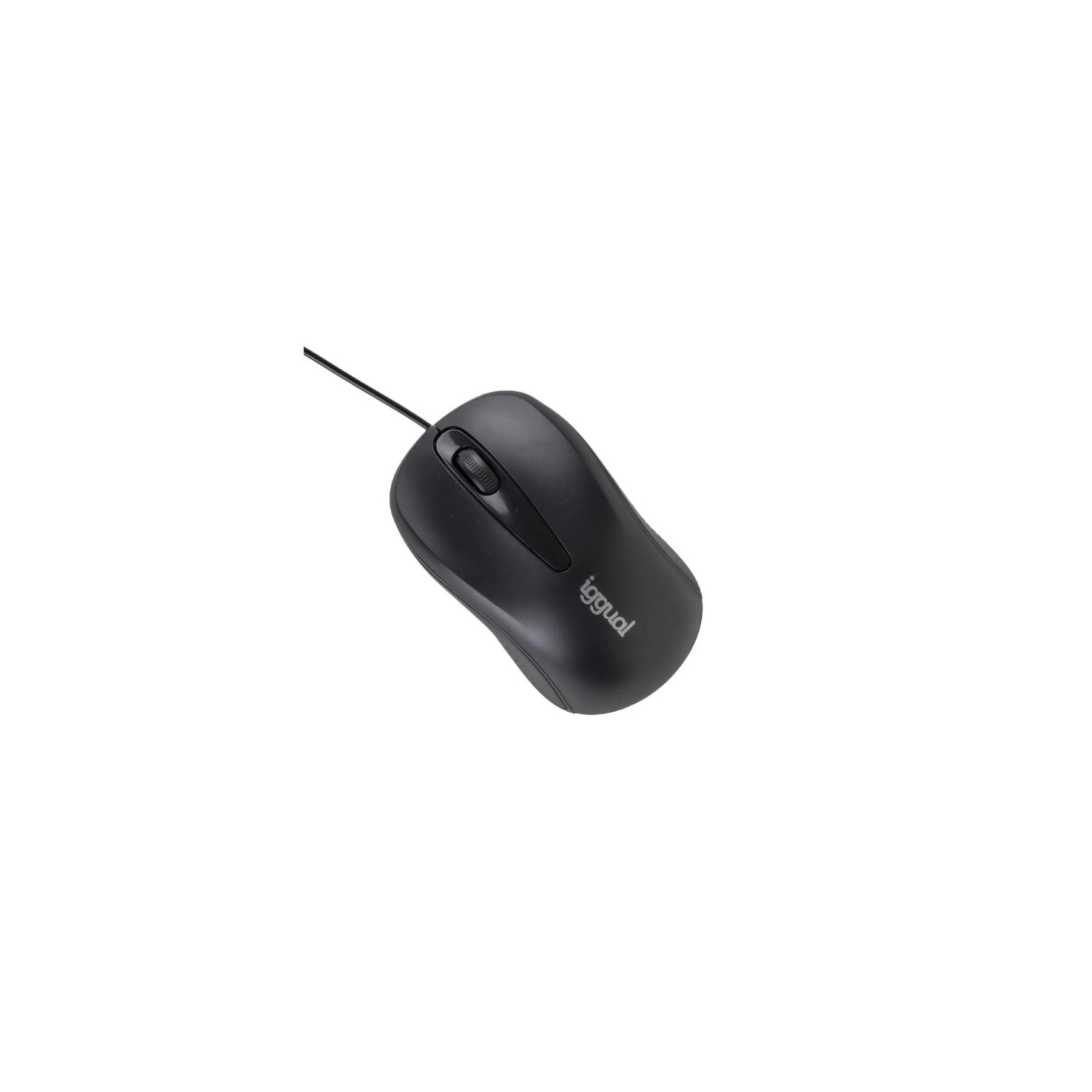 Iggual Ratón Óptico Com-Basic2-800Dpi Negro Iggual Ratón Óptico Com-Basic2-800Dpi Negro